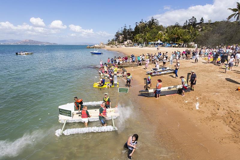 Beer Can Regatta crews ready to launch - SeaLink Magnetic Island Race Week photo copyright Andrea Francolini taken at Townsville Yacht Club and featuring the IRC class