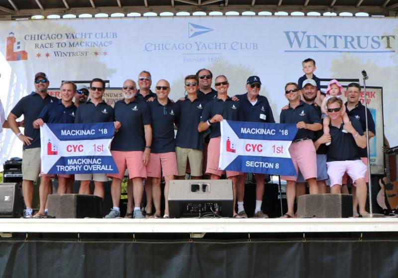 Congrats Chicago Yacht Club Race to Mackinac winners - Challenge Racing photo copyright Chicago Yacht Club taken at Chicago Yacht Club and featuring the IRC class