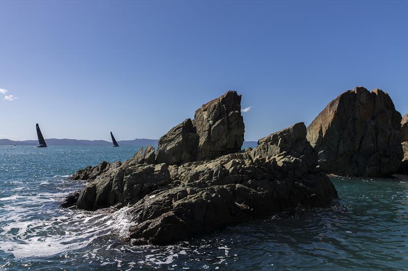 Ichi Ban and Hooligan. Ichi Ban would be happy with that, as Hooligan have to give them time... Airlie Beach Race Week - photo © Andrea Francolini