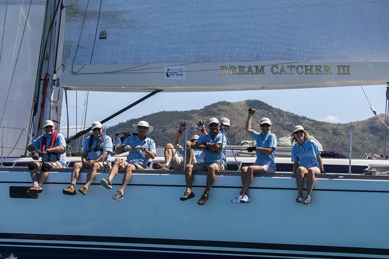 They did, and even caught them. Big Nautor's Swan 60 out of Melbourne also made the journey North. Airlie Beach Race Week photo copyright Andrea Francolini taken at Whitsunday Sailing Club and featuring the IRC class