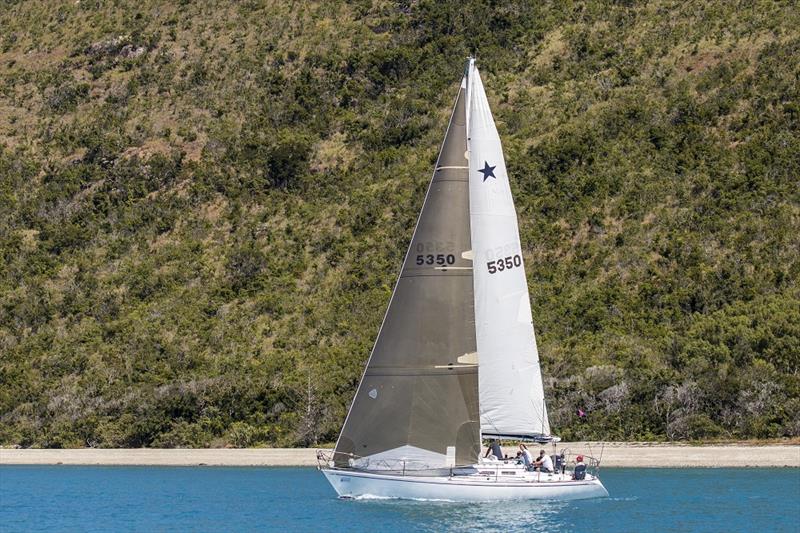 Matangi makes the most of the light air - Airlie Beach Race Week 2018 photo copyright Andrea Francolini taken at Whitsunday Sailing Club and featuring the IRC class