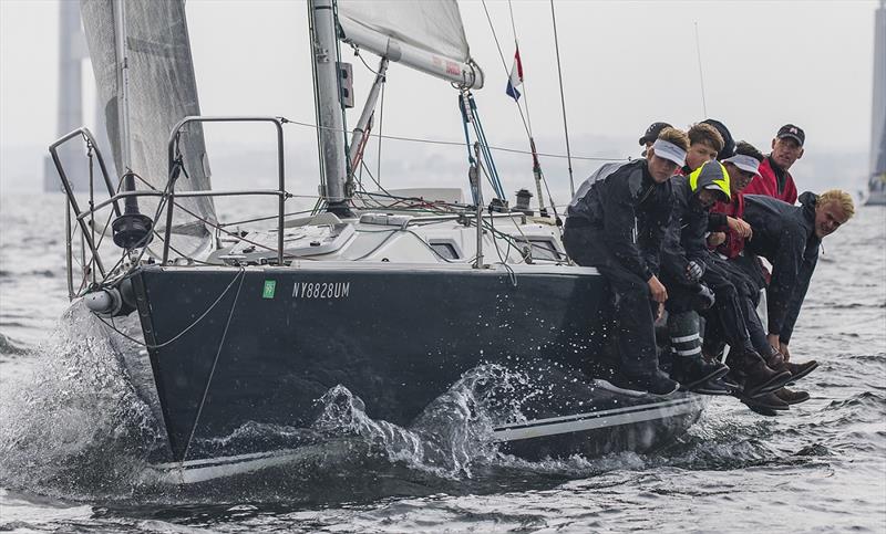 Returning as a Youth Entry in the 2018 Ida Lewis Distance Race is defending champion Young American YCC (shown here in 2017), representing the Young American Sailing Academy of Rye, N.Y photo copyright Stephen Cloutier taken at Ida Lewis Yacht Club and featuring the IRC class