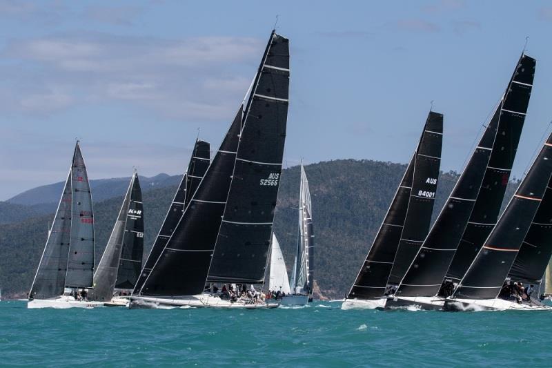 IRC Passage start photo copyright Shirley Wodson taken at Whitsunday Sailing Club and featuring the IRC class