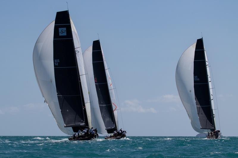 Hooligan, Ichi Ban, Alive photo copyright Shirley Wodson taken at Whitsunday Sailing Club and featuring the IRC class