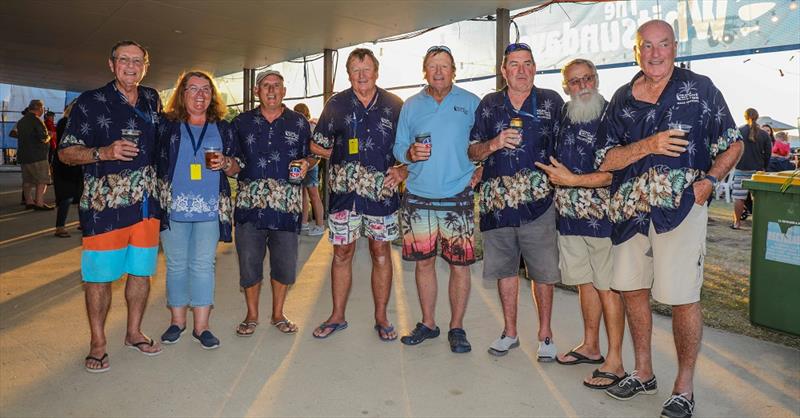 Part of the 'A' team before work - 2018 Airlie Beach Race Week photo copyright Vampp Photography taken at Whitsunday Sailing Club and featuring the IRC class