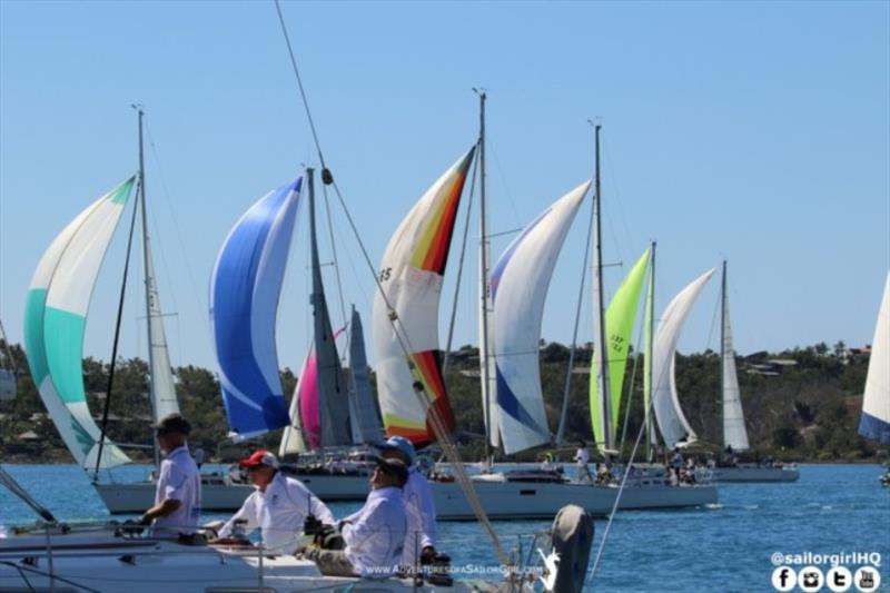 Day 1 - Hamilton Island Race Week photo copyright Nic Douglass / www.AdventuresofaSailorGirl.com taken at Hamilton Island Yacht Club and featuring the IRC class