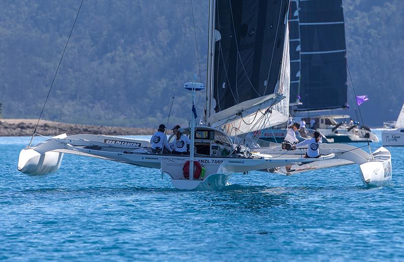 Kiwi trimaran Ave Gitana - Hamilton Island Race Week 2018 photo copyright Crosbie Lorimer taken at Hamilton Island Yacht Club and featuring the IRC class