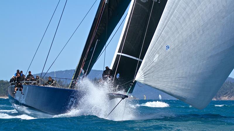 Black Jack loads up - Hamilton Island Race Week - Day 1 photo copyright Richard Gladwell taken at Hamilton Island Yacht Club and featuring the IRC class