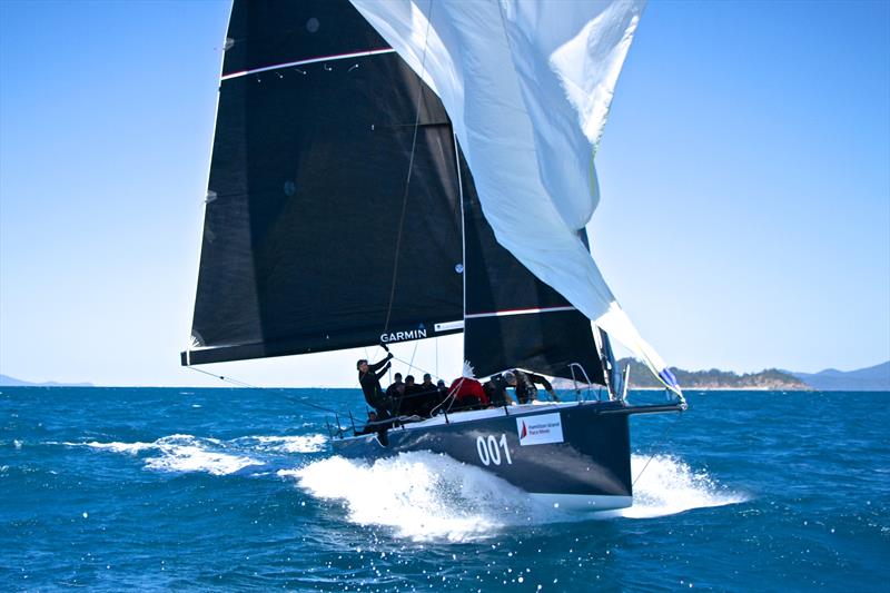 Ichi Ban (Matt Allen) - gybes -Hamilton Island Race Week - Day 3 photo copyright Richard Gladwell taken at Hamilton Island Yacht Club and featuring the IRC class