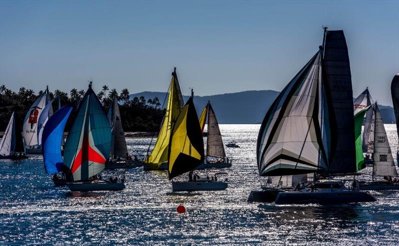 Finishing in Dent Passage on day 4 photo copyright Kurt Arrigo taken at Hamilton Island Yacht Club and featuring the IRC class