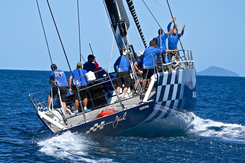 Black Jack gybes - Hamilton Island YC - Hamilton Island Race Week - Day 4 - photo © Richard Gladwell