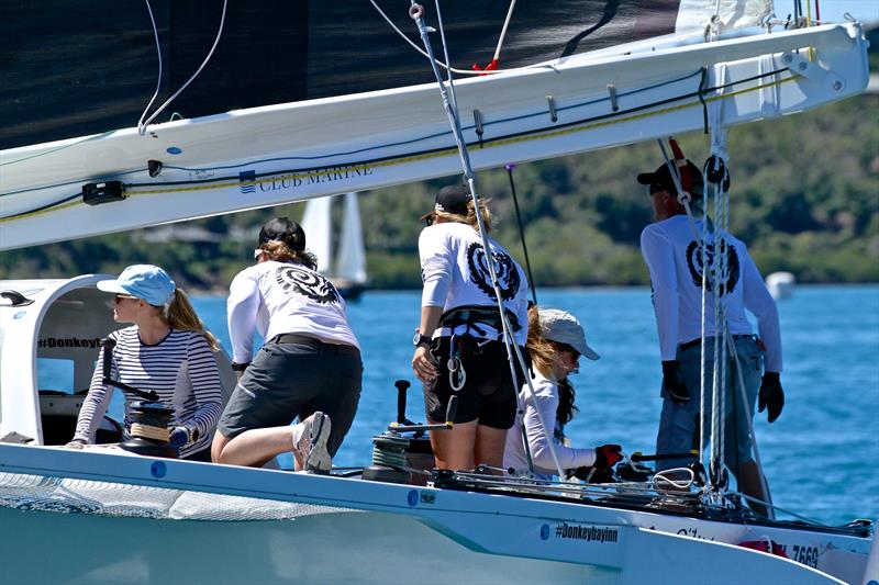 Sharon Ferris-Choate - Avanti - and her all female crew - Hamilton Island Race Week - Day 4 photo copyright Richard Gladwell taken at Hamilton Island Yacht Club and featuring the IRC class