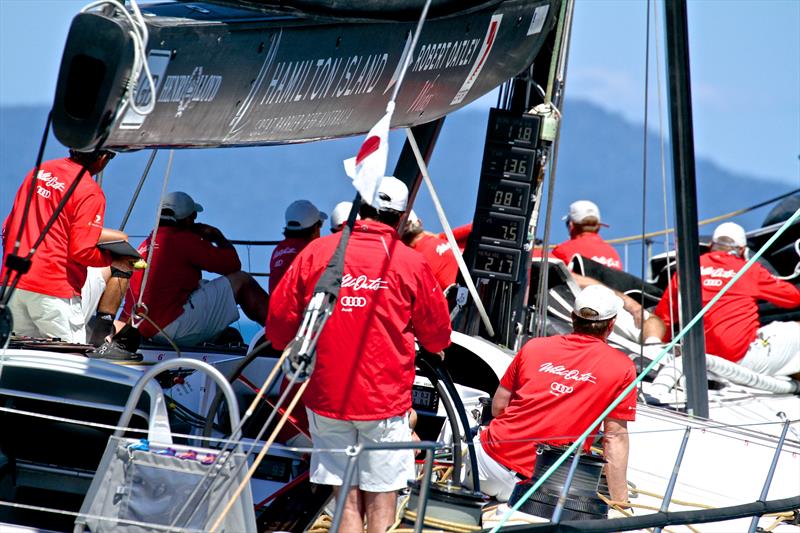 Wild Oats XI's numbers - Hamilton Island Race Week - Day 5 photo copyright Richard Gladwell taken at Hamilton Island Yacht Club and featuring the IRC class