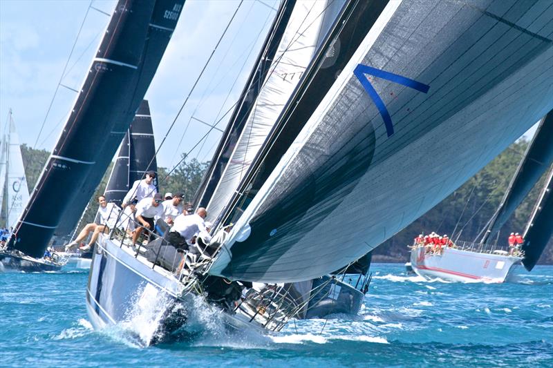 Alive - Start - Div 1 - Hamilton Island Race Week - Day 6 photo copyright Richard Gladwell taken at Hamilton Island Yacht Club and featuring the IRC class