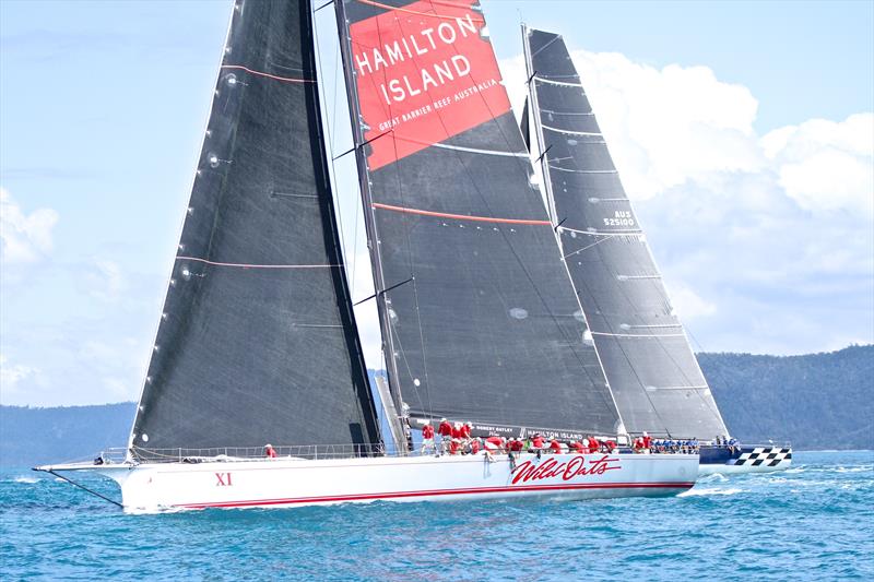 The two supermaxis - Hamilton Island Race Week - Day 6 - August, 26 2018 - photo © Richard Gladwell