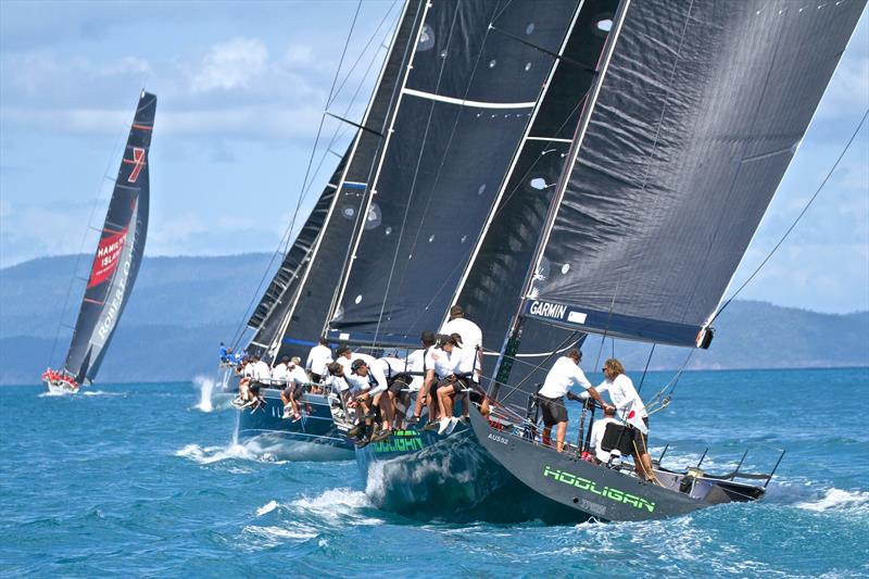 All chasing Wild Oats XI - Hamilton Island Race Week - Day 6 photo copyright Richard Gladwell taken at Hamilton Island Yacht Club and featuring the IRC class