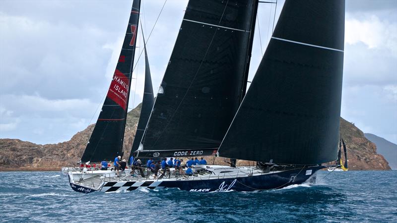 Another island - another wind shadow to negotiate - Hamilton Island Race Week - Day 6 - photo © Richard Gladwell