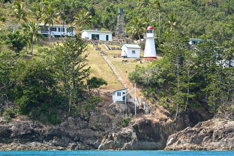 Lighthouse on Dent Island - Hamilton Island Race Week - Day 6 photo copyright Richard Gladwell taken at Hamilton Island Yacht Club and featuring the IRC class