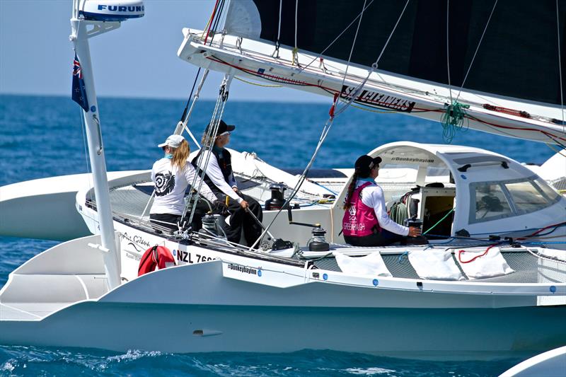 Sharon Ferris-Choat and the all women crew on Ave Gitana - Hamilton Island Race Week - Day 6 - photo © Richard Gladwell