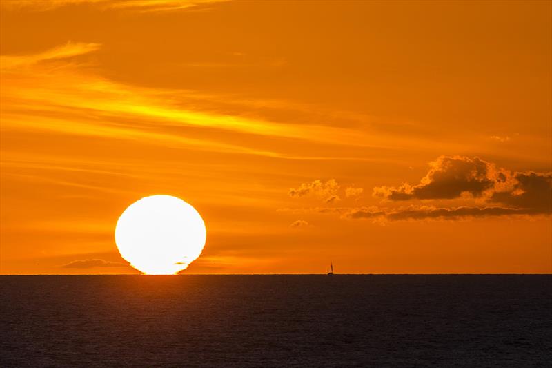 Sunset at Magnetic Island last evening - 2018 SeaLink Magnetic Island Race Week photo copyright Andrea Francolini taken at Townsville Yacht Club and featuring the IRC class