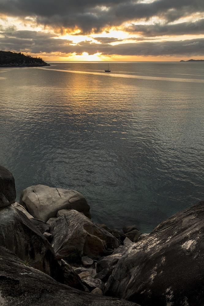 Early moring at Magnetic Island - SeaLink Magnetic Island Race Week photo copyright Andrea Francolini taken at Townsville Yacht Club and featuring the IRC class