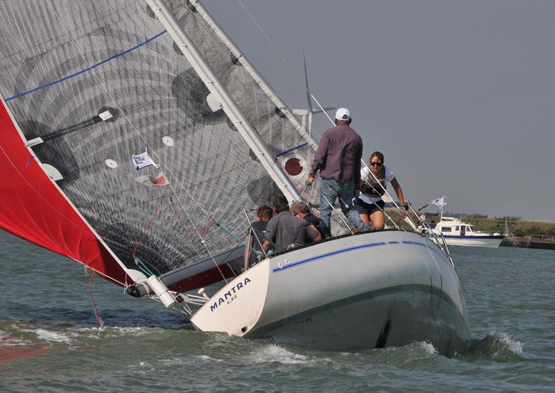 Mantra on day 8 of Burnham Week photo copyright Alan Hanna taken at Royal Corinthian Yacht Club, Burnham and featuring the IRC class