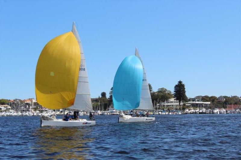 Bougher vs Torre photo copyright Susan Ghent / RFBYC taken at Royal Freshwater Bay Yacht Club and featuring the IRC class