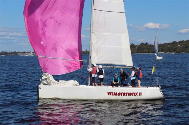 Jenna Everetts win photo copyright Susan Ghent / RFBYC taken at Royal Freshwater Bay Yacht Club and featuring the IRC class