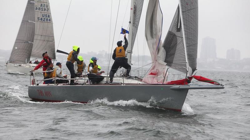 The Intercollegiate Offshore Regatta offers college sailors an oppurtunity to gain their sea legs aboard offshore-worthy keelboats photo copyright Image courtesy of Howie McMichael taken at Larchmont Yacht Club and featuring the IRC class