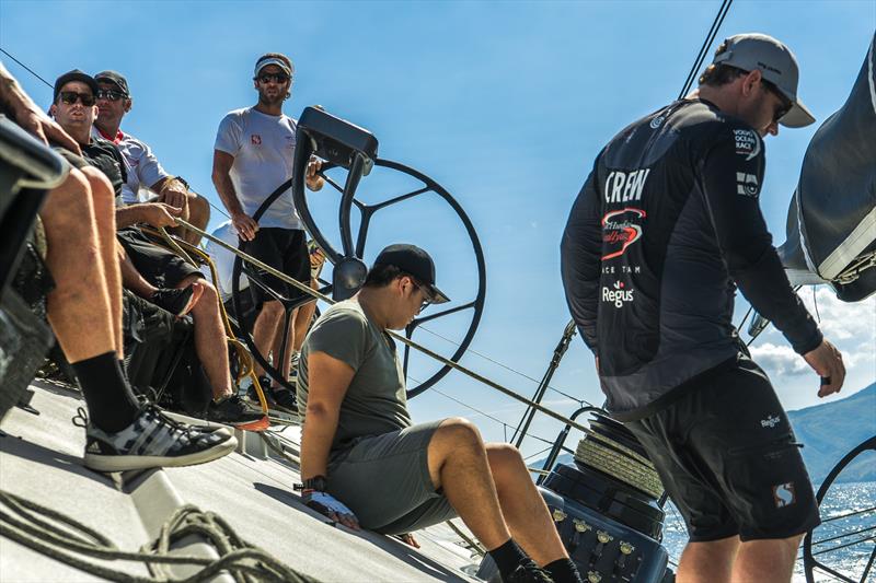 Sea trialing Scallywag 100 - Team Scallywag reassembles after refit in Hong Kong, September 2018 photo copyright Team Scallywag taken at  and featuring the IRC class
