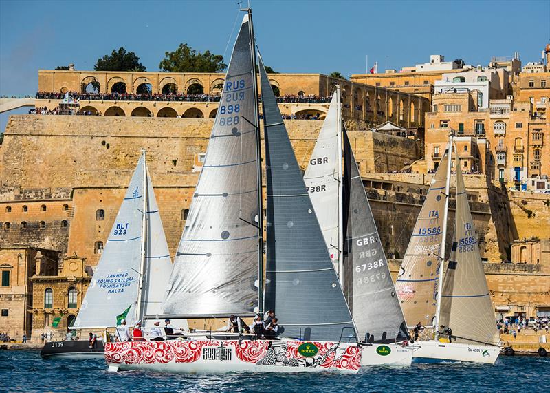 Record Rolex Middle Sea Race fleet in prospect with one month to go