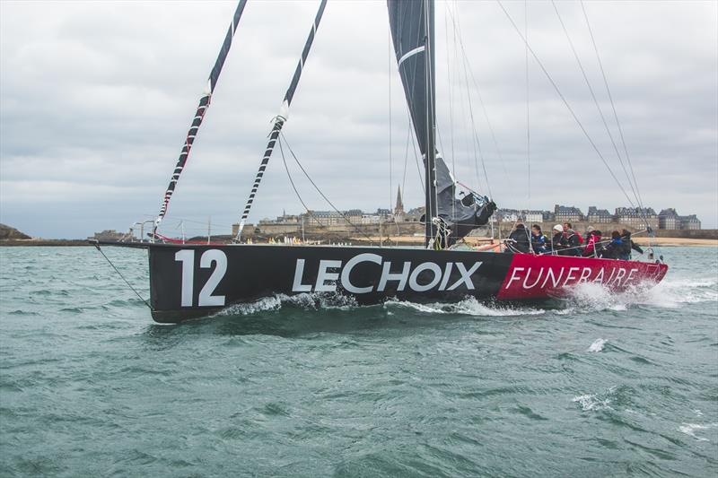 Nils Boyer will be competing on board Le Choix Funeraire in the Rhum Mono class photo copyright Clément Delaru taken at  and featuring the IRC class