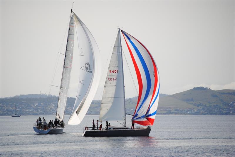 Channel Race - Royal Yacht Club of Tasmania photo copyright Peter Campbell taken at Royal Yacht Club of Tasmania and featuring the IRC class