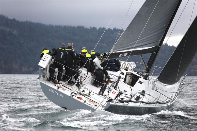 The Round the County 2017 attracted some serious hardware from the Seattle and Vancouver fleets photo copyright Jan Anderson taken at Orcas Island Yacht Club and featuring the IRC class