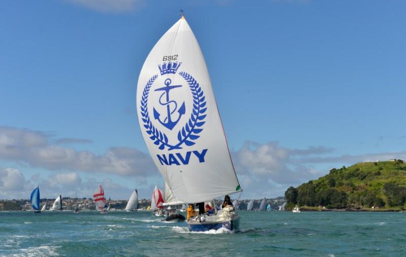 PIC Coastal Classic Yacht Race Ready to do battle Defence Force vs