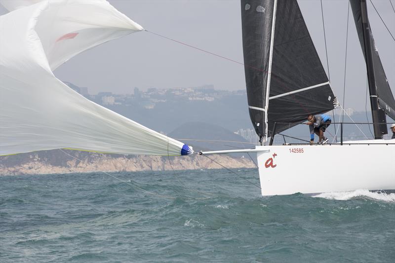 RHKYC China Coast Regatta 2018. Probably not planned!  photo copyright RHKYC / Guy Nowell taken at  and featuring the IRC class