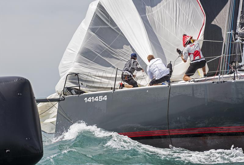 RHKYC China Coast Regatta 2018. Mandrake. Nice recovery. - photo © RHKYC / Guy Nowell