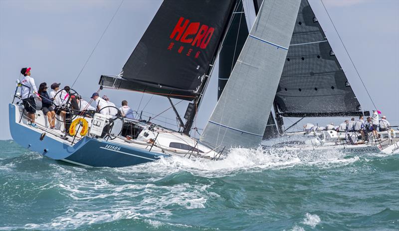 China Coast Regatta 2018 day 1, Hero Racing Team photo copyright RHKYC / Guy Nowell taken at  and featuring the IRC class