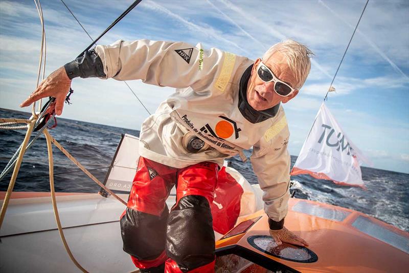 Vincent Riou on PRB - Route du Rhum-Destination Guadeloupe - photo © Eloi Stichelbaut