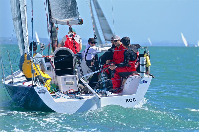 Blair Tuke - Start - PIC Coastal Classic - October 19, photo copyright Richard Gladwell taken at  and featuring the IRC class