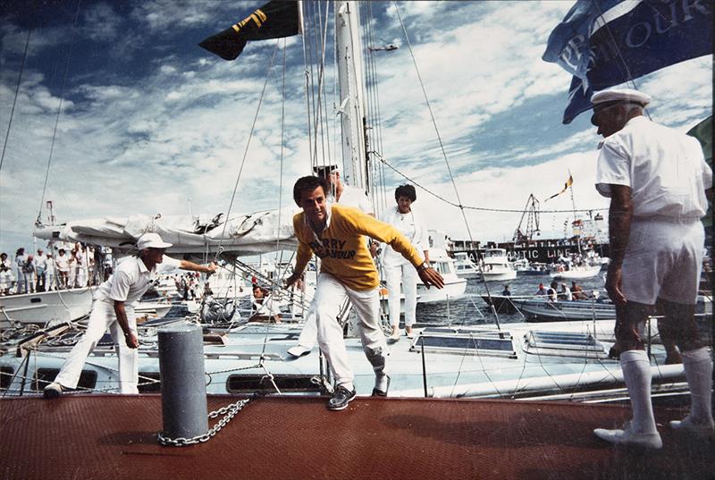 Jon Sanders arrival photo copyright Nick Melidonis taken at Australian Sailing and featuring the IRC class