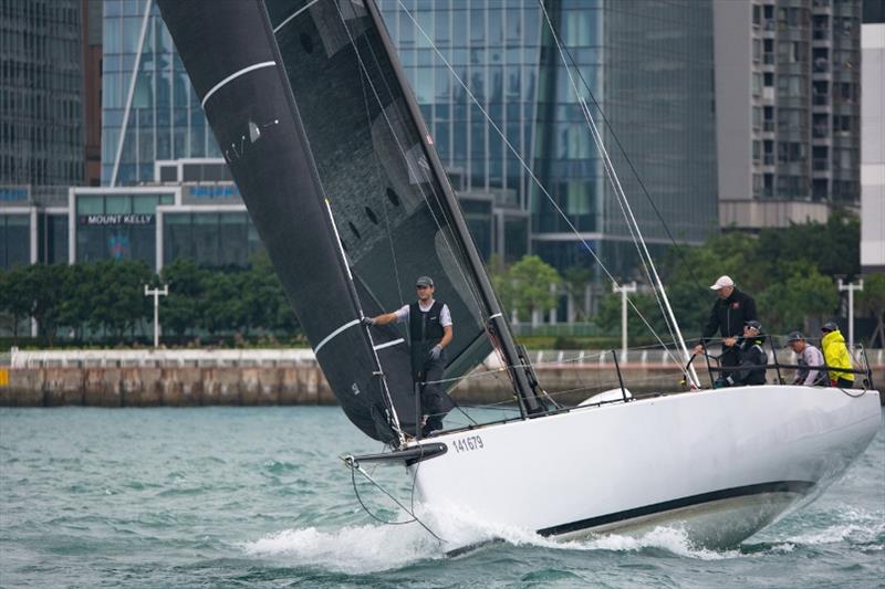 Joachim Isler and Drew Taylor's Mills 41 Ambush photo copyright RHKYC / Naomi Rebecca taken at Royal Hong Kong Yacht Club and featuring the IRC class