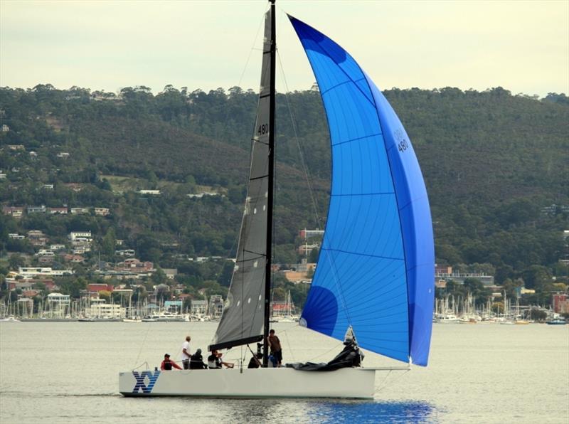 Harbour racer X&Y is lining up for the Combined Clubs In-Shore Series on the River Derwent. - photo © Peter Watson