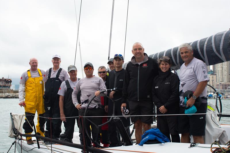 Ambush Crew - China Coast Race Week 2018: Hong Kong to Hainan Race  photo copyright HKYC Naomi Rebecca taken at Royal Hong Kong Yacht Club and featuring the IRC class