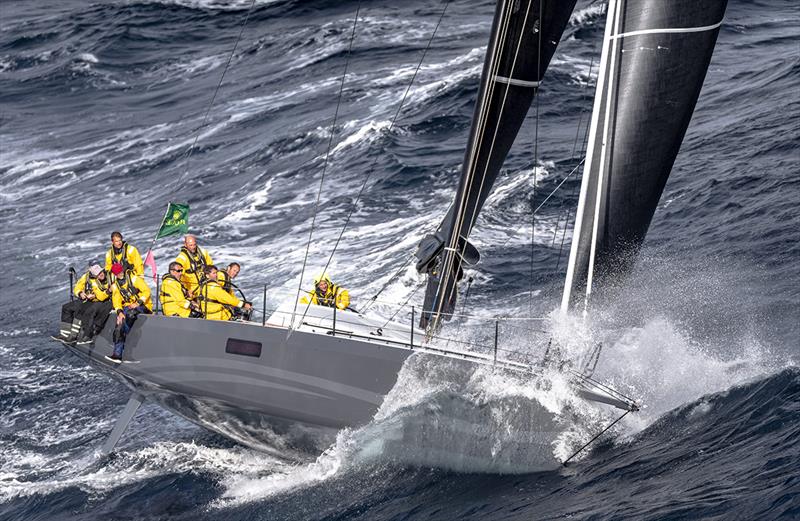 Eric De Turkheim's Teasing Machine on the approach to the turn at Favignana.  - photo © Rolex / Kurt Arrigo 