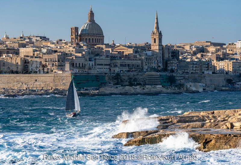 BOHEMIA PRAHA DEBRA, Sail No: CZE 97, Model: FIGARO Beneteau II, Owner/Entrant: Milan Tomek, Class 5 photo copyright Kurt Arrigo / Rolex taken at Royal Malta Yacht Club and featuring the IRC class