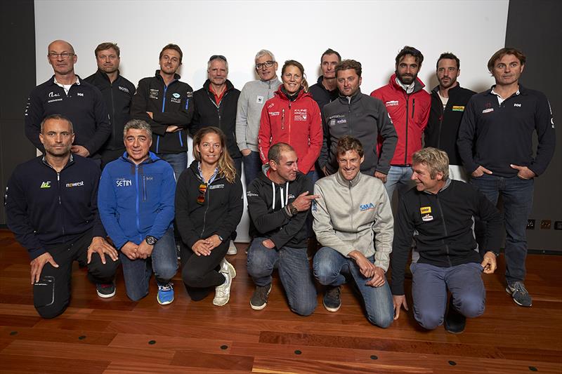 20 IMOCAs competing in the Route du Rhum photo copyright Jacques Vapillon / Imoca taken at  and featuring the IRC class
