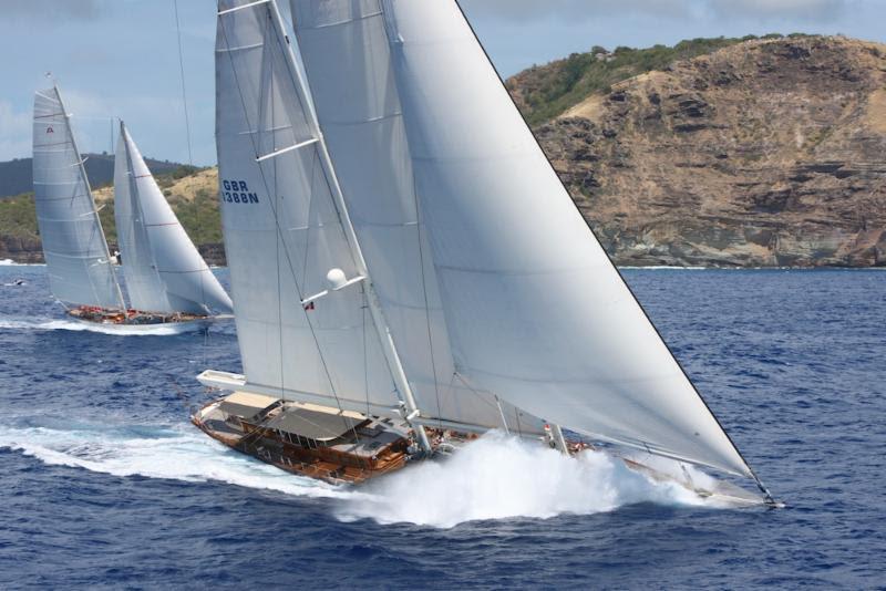 Athos and Adela at the start of the 2015 RORC Caribbean 600 - photo © Tim Wright/Photoaction.com