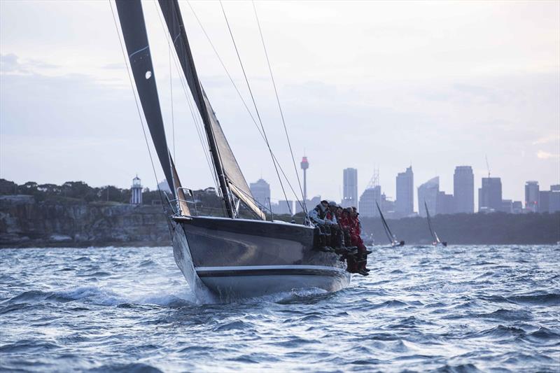 St Jude takes Overall Win in the Cabbage Tree Island Race, part of the Audi Centre Sydney Blue Water Pointscore Series photo copyright Andrea Francolin taken at Cruising Yacht Club of Australia and featuring the IRC class