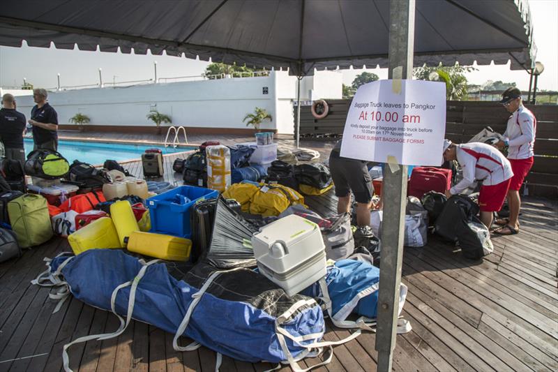 Baggage ready. Tick. Raja Muda Selangor International Regatta 2018 photo copyright Guy Nowell / RMSIR taken at  and featuring the IRC class